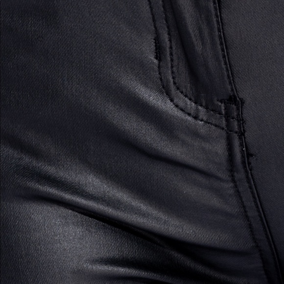 *Last Pair* Black Leatherette Pants - Picture 7 of 8